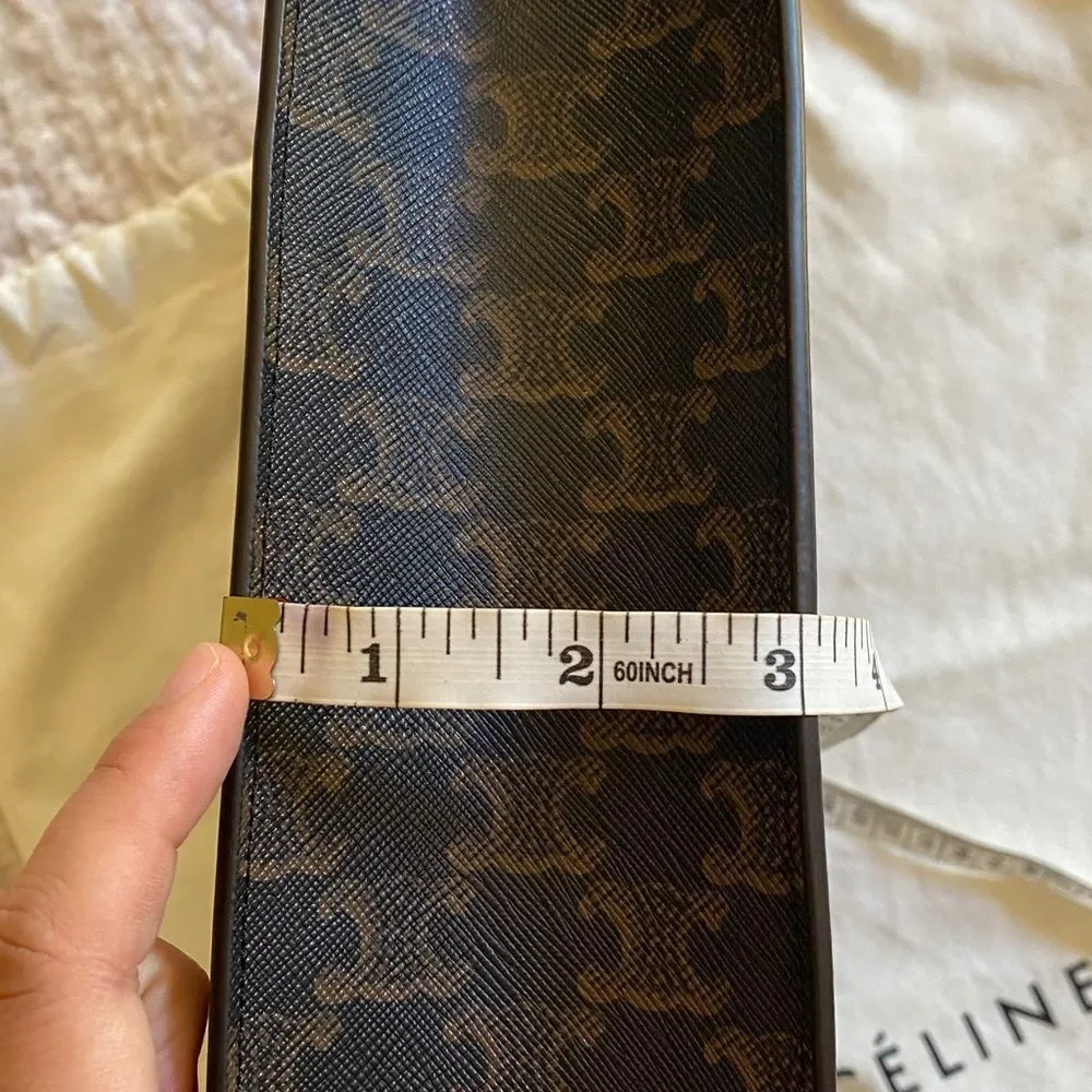Celine Black and Tan Tote Bag